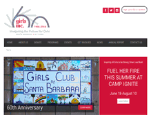 Tablet Screenshot of girlsincsb.org